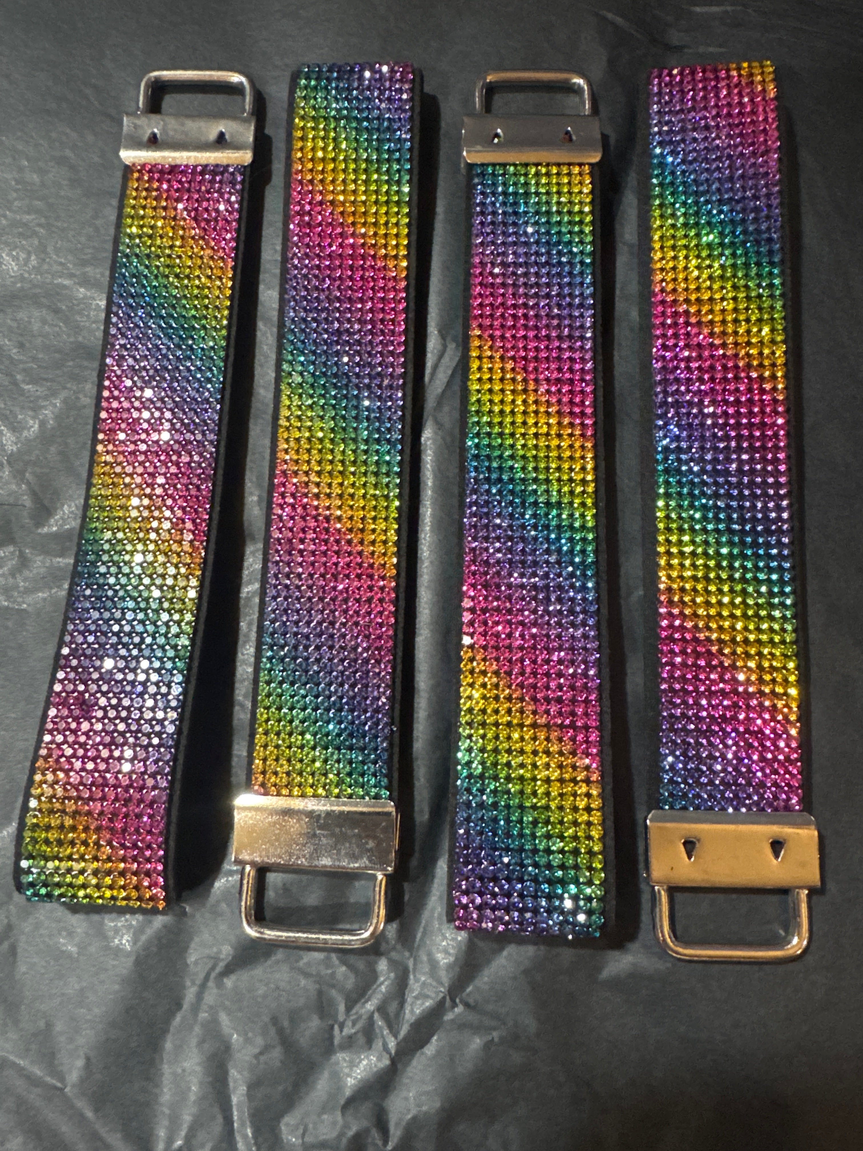 Medium bling wristlets